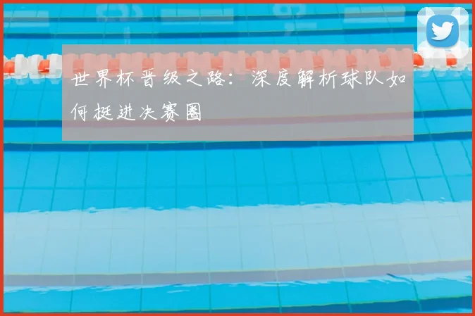 世界杯晋级之路:深度解析球队如何挺进决赛圈