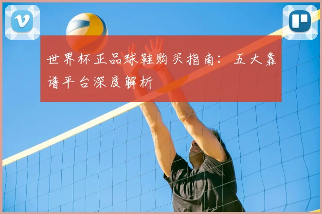 世界杯正品球鞋购买指南：五大靠谱平台深度解析